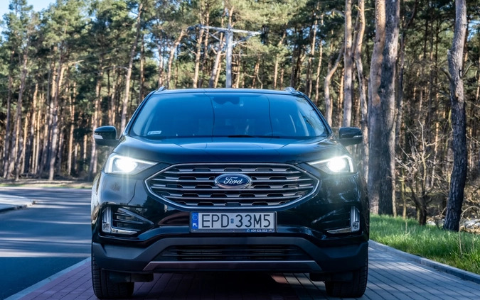 Ford EDGE cena 86000 przebieg: 112000, rok produkcji 2019 z Poddębice małe 211